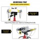 Buy Hydraulic Transmission Jack 1100 lbs Lifting 2 Stage Trolley Hydraulic Pump Lifting Foot 85 x 65 x 85 cm Red Professional Hydraulic Jack Stabilizer Jacks Steel