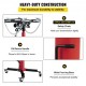 Buy Hydraulic Transmission Jack 1100 lbs Lifting 2 Stage Trolley Hydraulic Pump Lifting Foot 85 x 65 x 85 cm Red Professional Hydraulic Jack Stabilizer Jacks Steel