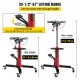 Buy Hydraulic Transmission Jack 1660 lbs Telescopic Vertical Lift 85 x 65 x 85 cm Red Steel Hydraulic Foot Lift Pump Single Cylinder Hydraulic Drive Jacks