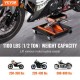 Comprar Gato de Tijera para Moto Capacidad de 500 kg Elevador de Motocicletas Altura de Elevación 12-39 cm Elevador de Tijera de Acero Plataforma Antideslizante de 37x23 cm para Taller de Mantenimiento