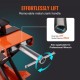 Buy Motorcycle Scissor Jack 500kg Capacity Motorcycle Lifter Lifting Height 89-338mm Motorcycle Lift Table with Removable Crank Handle for ATV Maintenance Workshop