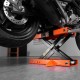 Buy Motorcycle Scissor Jack 500kg Capacity Motorcycle Lifter Lifting Height 89-338mm Motorcycle Lift Table with Removable Crank Handle for ATV Maintenance Workshop