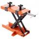 Buy Motorcycle Scissor Jack 500kg Capacity Motorcycle Lifter Lifting Height 89-338mm Motorcycle Lift Table with Removable Crank Handle for ATV Maintenance Workshop