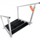 Buy Dock Ladder Adjustable Height 75-96 cm Pontoon Boat Ladder 4 Steps Aluminum Alloy Load 226 kg with Handrail Non-slip Rubber Mat for Boarding Boat Pool