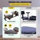 Buy Leg Stretching Machine with Steel Frame, Leg Stretching Machine with Capacity up to 100 kg, Leg Training with PU Leather Cushion, 180 Degree Expansion