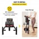 Buy Leg Stretching Machine with Steel Frame, Leg Stretching Machine with Capacity up to 100 kg, Leg Training with PU Leather Cushion, 180 Degree Expansion