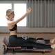 Buy Leg Stretching Machine with Steel Frame, Leg Stretching Machine with Capacity up to 100 kg, Leg Training with PU Leather Cushion, 180 Degree Expansion