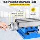 Buy Mechanical Coordinate Table 185 x 100mm Milling Machine Drilling Support Bench 2 Axis 4 Ways Horizontal and Vertical Work Table Working Height 102mm for Drilling and Milling