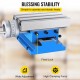 Buy Mechanical Coordinate Table 185 x 100mm Milling Machine Drilling Support Bench 2 Axis 4 Ways Horizontal and Vertical Work Table Working Height 102mm for Drilling and Milling