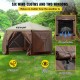 Comprar Gazebo emergente para acampar, refugio con dosel para acampar, parasol de 6 lados de 10' x 10'