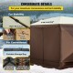 Comprar Gazebo emergente para acampar, refugio con dosel para acampar, parasol de 6 lados de 10' x 10'