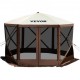 Comprar Gazebo emergente para acampar, refugio con dosel para acampar, parasol de 6 lados de 10' x 10'