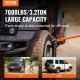 Koop Hoge hefhoogte landbouwkrik 7000 lbs capaciteit 48" Utility landbouwkrik Offroad-krik met ratel voor tractor, vrachtwagen, SUV, bumperlift, oranje