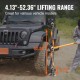 Buy High Lift Farm Jack 7000 lbs Capacity 60" Utility Farm Jack Off Road Utility Jack with Ratchet for Tractor, Truck, SUV, Bumper Lift, Orange