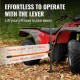 Koop Hoge hefhoogte landbouwkrik 7000 lbs capaciteit 60" Utility landbouwkrik Offroad-krik met ratel voor tractor, vrachtwagen, SUV, bumperlift, oranje