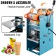 Koop Handmatige bekersluitmachine 90/95 mm 300-500 kopjes/uur Theebekersluitmachine 27x27x65 cm Blauw PP, PE en Pet bekersluitmachine voor koffie, melkthee, sojamelk