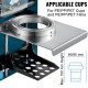 Buy Manual Cup Sealing Machine 90/95mm 300-500 Cups/h Tea Cup Sealing Machine 27x27x65cm Blue PP, PE and Pet Cup Sealing Machine for Coffee, Milk Tea, Soy Milk