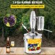 Buy Distill Alcohol 30L Distiller Alembic 304 Stainless Steel Distillation Distiller Beverage Distiller for Home Brewing