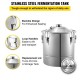 Buy Distill Alcohol 30L Distiller Alembic 304 Stainless Steel Distillation Distiller Beverage Distiller for Home Brewing