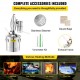 Buy Distill Alcohol 30L Distiller Alembic 304 Stainless Steel Distillation Distiller Beverage Distiller for Home Brewing