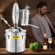 Buy Distill Alcohol 30L Distiller Alembic 304 Stainless Steel Distillation Distiller Beverage Distiller for Home Brewing