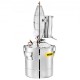 Koop Distilleer Alcohol Distilleerder 30L Alembic Destillatie 304 Rvs Distilleerder Drink Distilleerder voor Thuis Brouwen