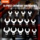 Buy Crowfoot Wrench Set 14 PCS Square Drive 1/2" SAE 27-51mm 40Cr Steel Lever Wrench Open End Wrench Compatible with Torque Wrench for Mechanic