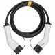 Cable de Vehículo Eléctrico Tipo 2 a Tipo 2 Cable de Carga EV 16A 11kW Cable de 5m IP66 Impermeable con Bolsa de Transporte para IEC62196 Híbrido de Carga de Coches Eléctricos CE TUV Tres Fases