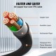 Buy Electric Vehicle Cable Type 2 to Type 2 EV Charging Cable 16A 3.6kW 5m Cable IP66 Waterproof with Carry Bag for IEC62196 Hybrid Electric Car Charging CE TUV Single Phase