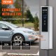 Kaufen Sie Tragbares Ladegerät für Elektrofahrzeuge, Typ 2, IEC6219, Ladegerät für Elektroautos, 32 A, 7,36 kW, einphasig, 22 kW, dreiphasig, Ladekabel, 7,5 m, CEE 32, IP66, LCD-Stecker mit Taschenhaken