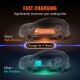 Buy Portable EV Charger Type 2 Electric Car Charger 16A 3.7kW with 8.6m Charging Cable CEE 7/7 LCD Display EV Home IEC62196 Waterproof IP66 with Storage Bag Hook Charging Cable