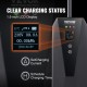 Buy Portable EV Charger Type 2 Electric Car Charger 16A 3.7kW with 8.6m Charging Cable CEE 7/7 LCD Display EV Home IEC62196 Waterproof IP66 with Storage Bag Hook Charging Cable