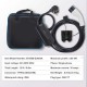 Buy Portable EV Charger Type 2 Electric Car Charger 16A 3.7kW with 8.6m CEE 7/7 Plug IEC62196 Charging Station Waterproof IP66 with Storage Bag Hook Charging Cable