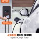 Comprar Estação de carregamento de veículos elétricos 7,4 kW / 11 kW Estação de carregamento de veículos elétricos ajustável tipo 2 Cabo TPU 7,5 m IEC 62196 Monofásico / Trifásico para interior e exterior