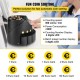 Buy Coin Counter Coin Sorter for All Euro and Cent Coins Electric Money Counter