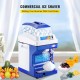 Buy Automatic Electric Ice Crusher 300W 200kg/h Ice Chopper Stainless Steel Snow Cone Machine Slush Machines with 5kg Capacity Hopper with Lid 320RPM