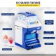 Buy Automatic Electric Ice Crusher 300W 200kg/h Ice Chopper Stainless Steel Snow Cone Machine Slush Machines with 5kg Capacity Hopper with Lid 320RPM