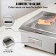 Buy Electric Griddle Gas Griddle Kitchen Griddle Commercial Electric Countertop Griddle 3000W Grill Griddle 54.2cm