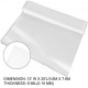 Buy Polyethylene Greenhouse Film 3.6 x 7.6 m Greenhouse Cover Thickness 0.15 mm Greenhouse Plastics, for Industrial, Residential, Agricultural, Masonry Projects