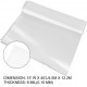 Buy Polyethylene Greenhouse Film 4.5 x 12.2 m Greenhouse Cover Thickness 0.15 mm Plastics for Greenhouses, for Industrial, Residential, Agricultural, Masonry Projects