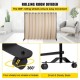 Buy Curtain Divider Bracket, 10x8ft Room Divider Kit with 4 Rolling Wheels, Aluminum Alloy Frame, Blackout Curtain and Portable Oxford Bag Included, Room Divider