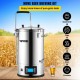 Buy Alcohol Distillation 30 L Stainless Steel Pot for Beer 100-2500 W Alcohol Distillation 42 x 35.5 x 82 cm LCD Screen with Multiple Functions, Circulation Pump for Kitchen