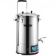 Buy Alcohol Distillation 30 L Stainless Steel Pot for Beer 100-2500 W Alcohol Distillation 42 x 35.5 x 82 cm LCD Screen with Multiple Functions, Circulation Pump for Kitchen