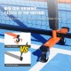 Comprar Sistema de Red de Pickleball portátil, Red de tamaño Regulable de 672 cm con Bolsa, Ruedas y Bolas, Marco de Metal Estable Resistente a la Intemperie y Red de PE Fuerte, Juego al Aire Libre