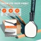 Comprar Sistema de Red de Pickleball portátil, Red de tamaño Regulable de 673 cm, Marco de Metal Estable Resistente a la Intemperie y Red de PE Fuerte, Juego al Aire Libre con Bolsa, Raquetas y Pelotas