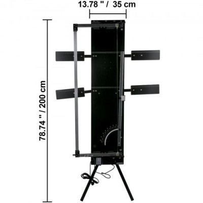 VEVOR Cortador de Alambre Caliente 360 °C 220 V Longitud de Corte 122 cm Máquina Corte de Espuma de Poliestireno con Soporte 200x35x15 cm Mesa de Trabajo de Corte de Espuma Corte Horizontal y Vertical