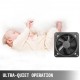 Buy Bathroom Extractor Fan Industrial Extractor Fan Air Extractor Exhaust Fan 250mm Ventilation Extractor 2800rpm Axial Extractor