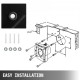 Buy Bathroom Extractor Fan Industrial Extractor Fan Air Extractor Exhaust Fan 250mm Ventilation Extractor 2800rpm Axial Extractor