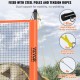 Comprar Juego de voleibol y bádminton, red de bádminton portátil para exteriores, postes de acero de altura ajustable, juego combinado profesional con voleibol de PVC, para césped, playa y jardín