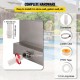 Buy Rectangular Stainless Steel Pool Fountain Pool Waterfalls 30x26x8cm Outdoor Pool Fountain Water Flow Width 30cm